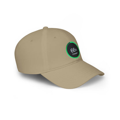 66% Charged Low Profile Baseball Cap - 66 Percent