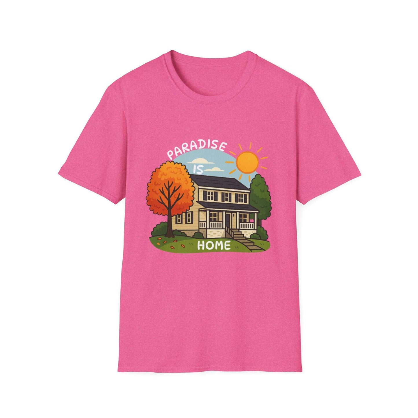 Paradise Is Home Cotton Tee - 66 Percent