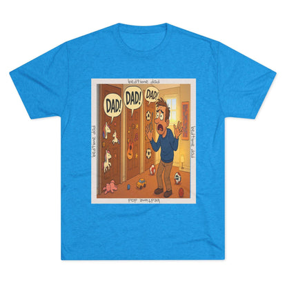 “DAAAD!” on repeat. This 66% tee is for every dad who’s survived the bedtime boss level — barely. Worn out, proud, and still undefeated.