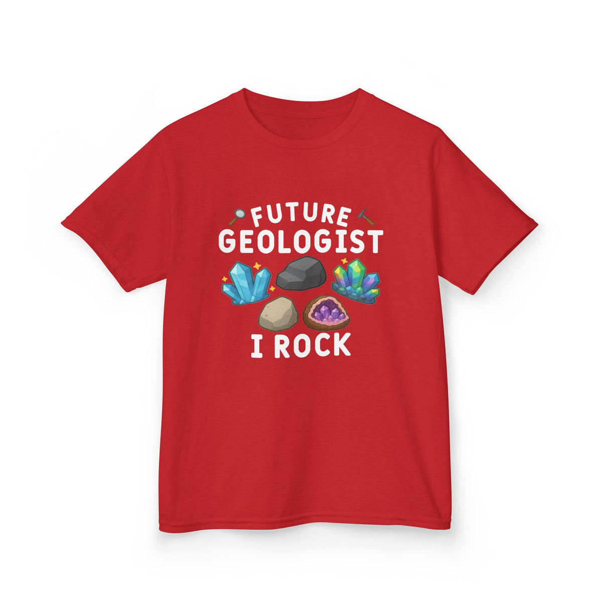 Future Geologist "I ROCK" Kids Tee product view 23 - 66 Percent