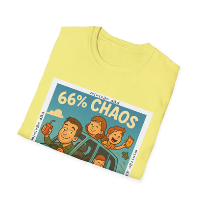 Minivan Dad Chaos Cotton Tee - 66 Percent