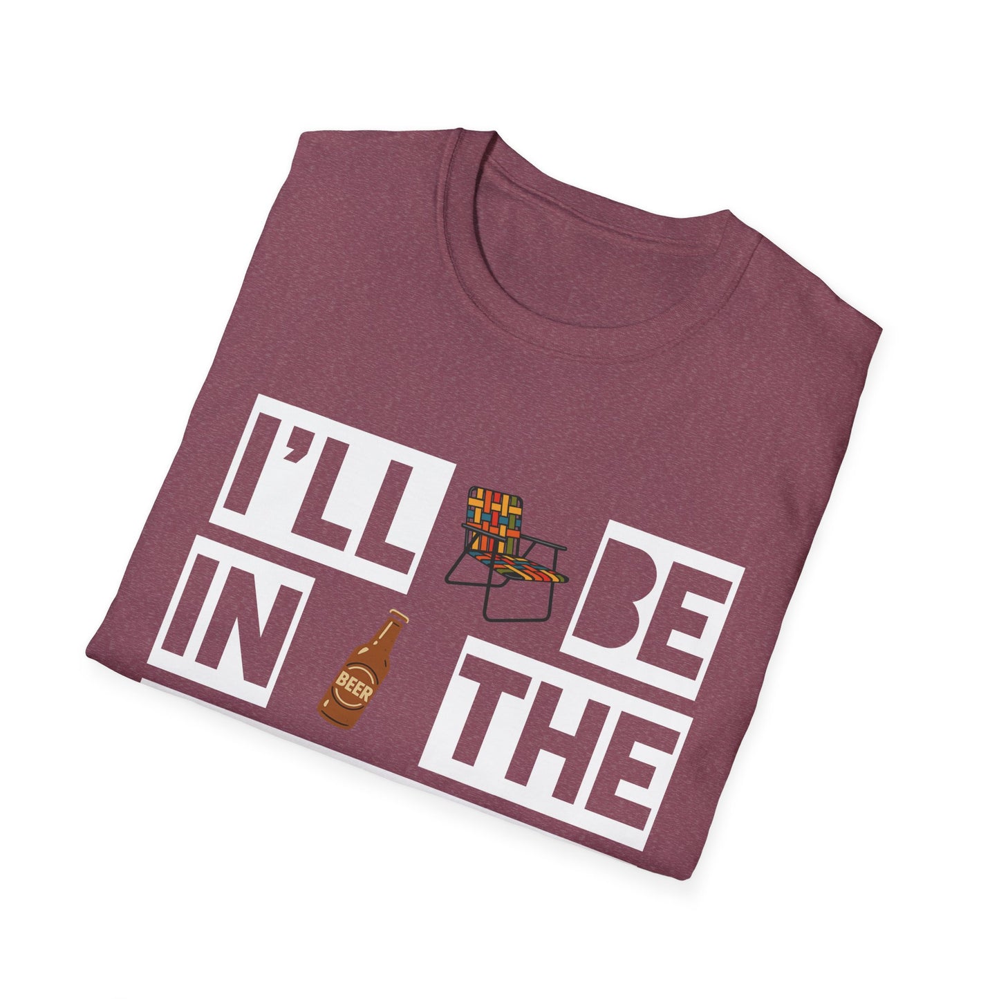 I'll Be In The Garage Cotton Tee - 66 Percent