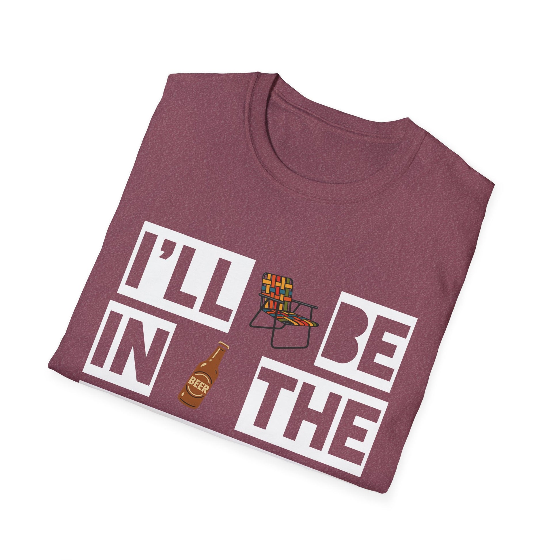 I'll Be In The Garage Cotton Tee - 66 Percent