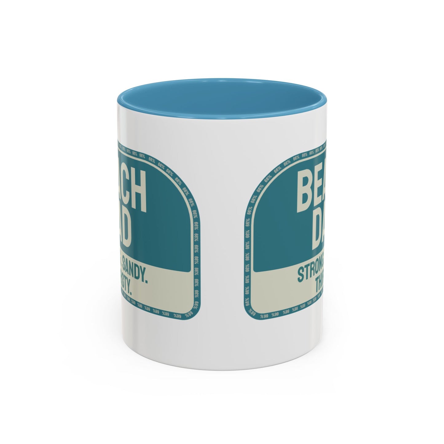 Beach Dad Logo Mug - 66 Percent