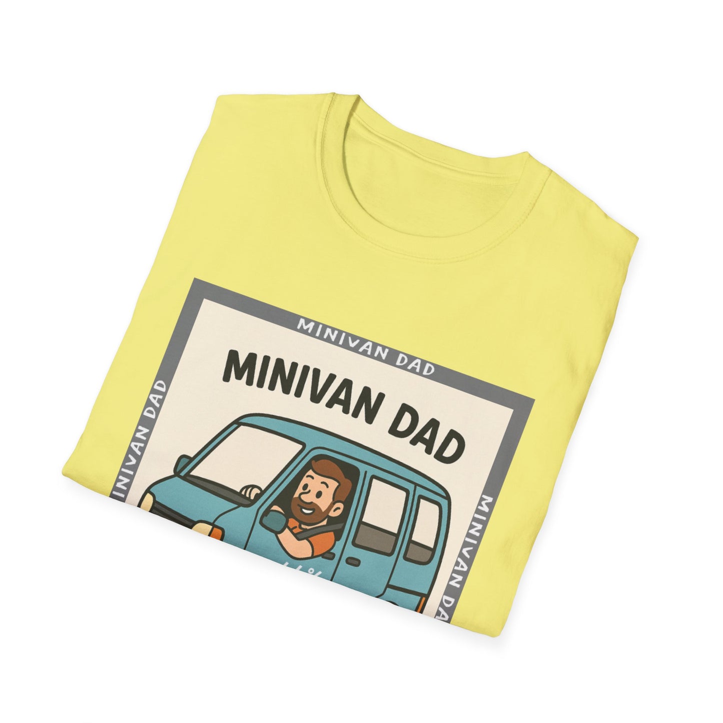 Minivan Dad Cotton Tee - 66 Percent
