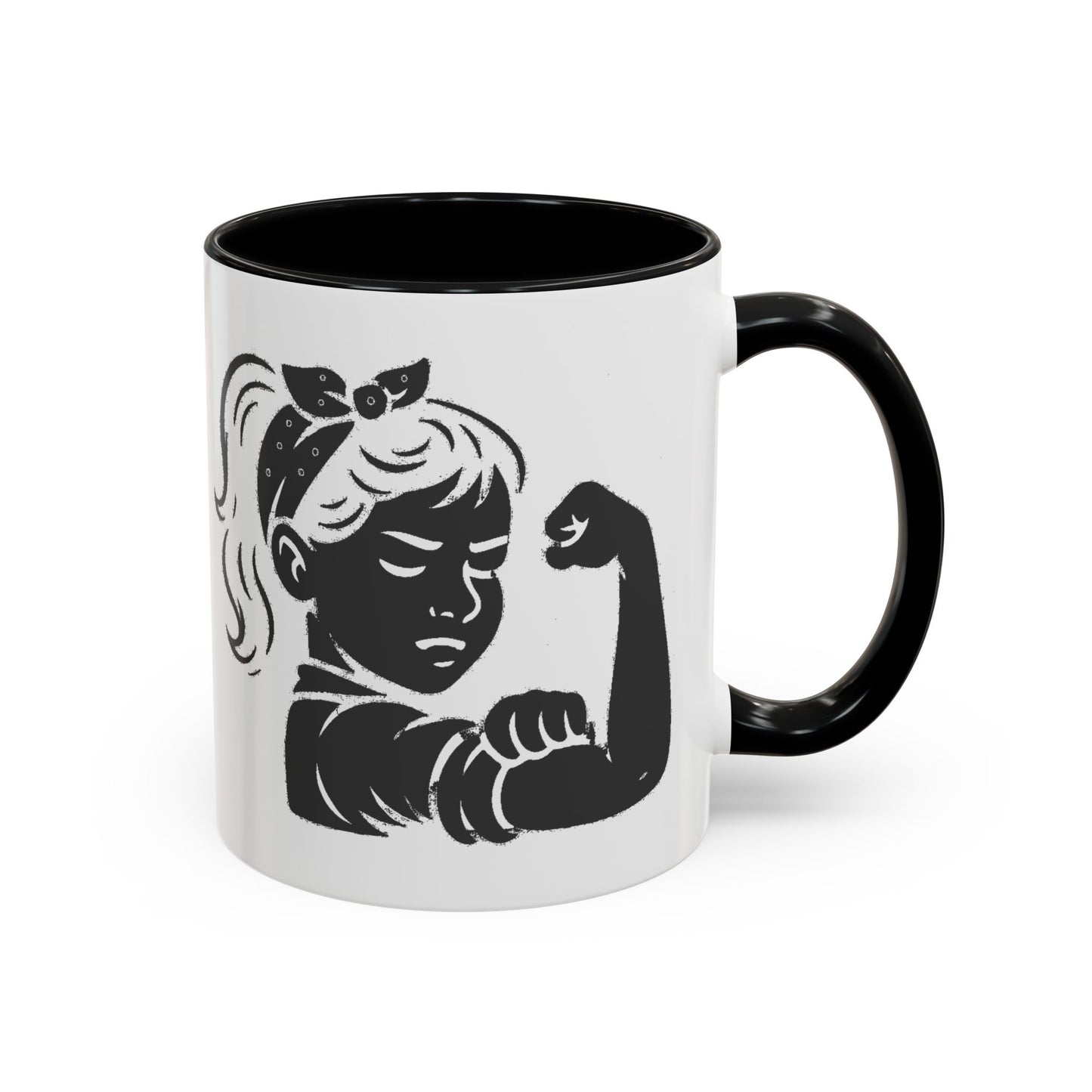 Raising Strong Little Girls Mug - 66 Percent