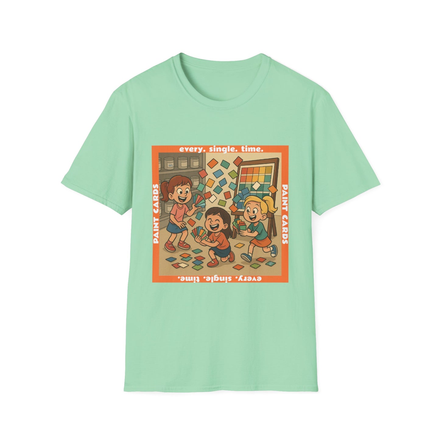 Paint Cards Cotton Tee - 66 Percent