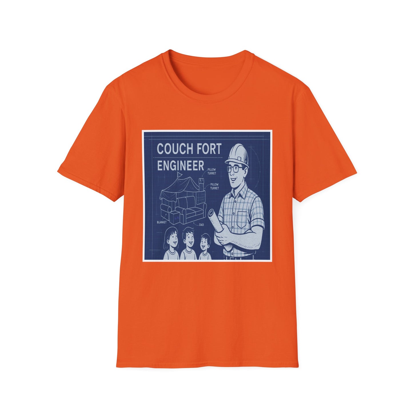 Overboard Dad Fort Cotton Tee - 66 Percent