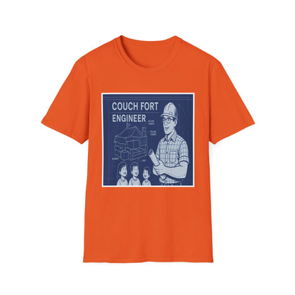 Overboard Dad Fort Cotton Tee - 66 Percent