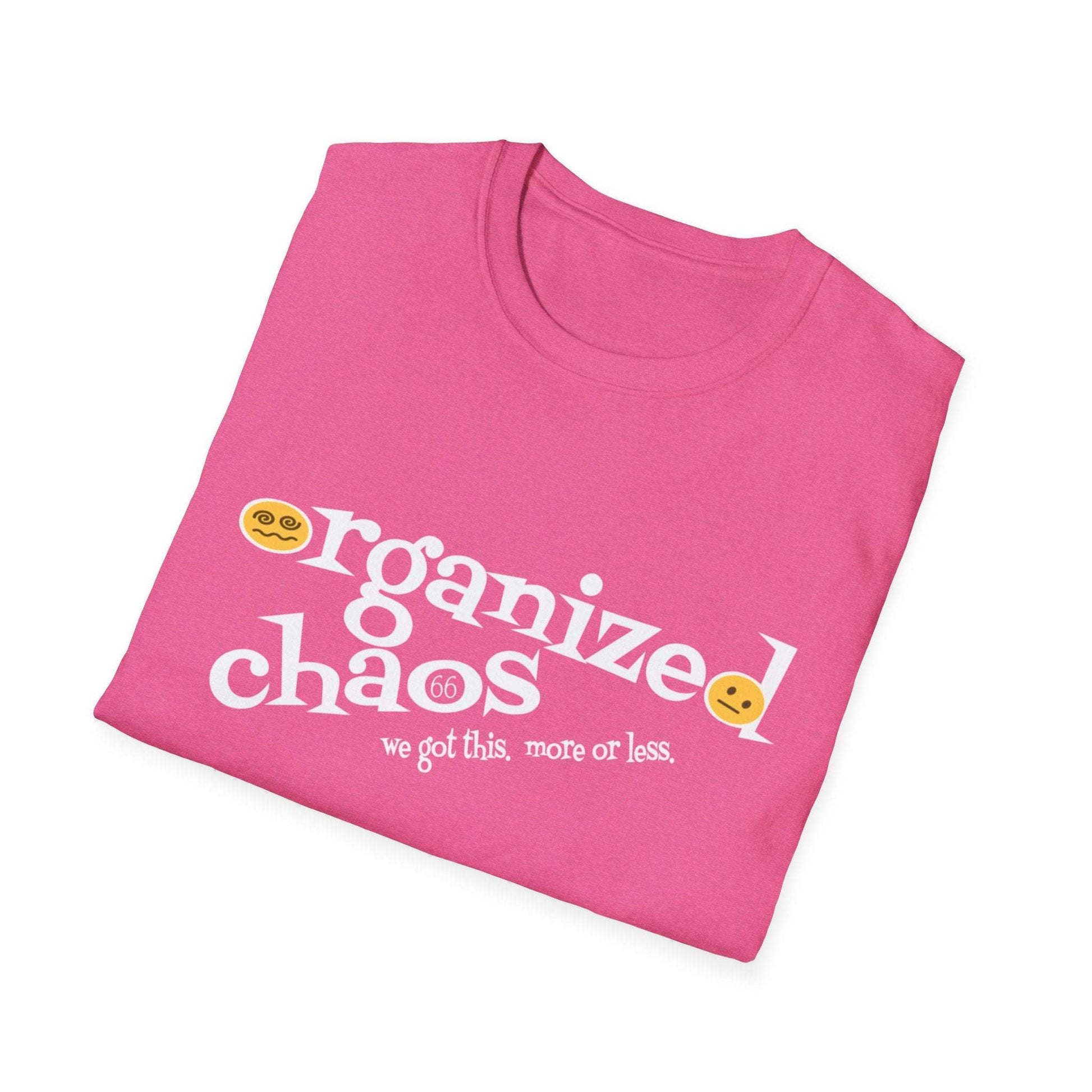 Organized Chaos Cotton Tee - 66 Percent