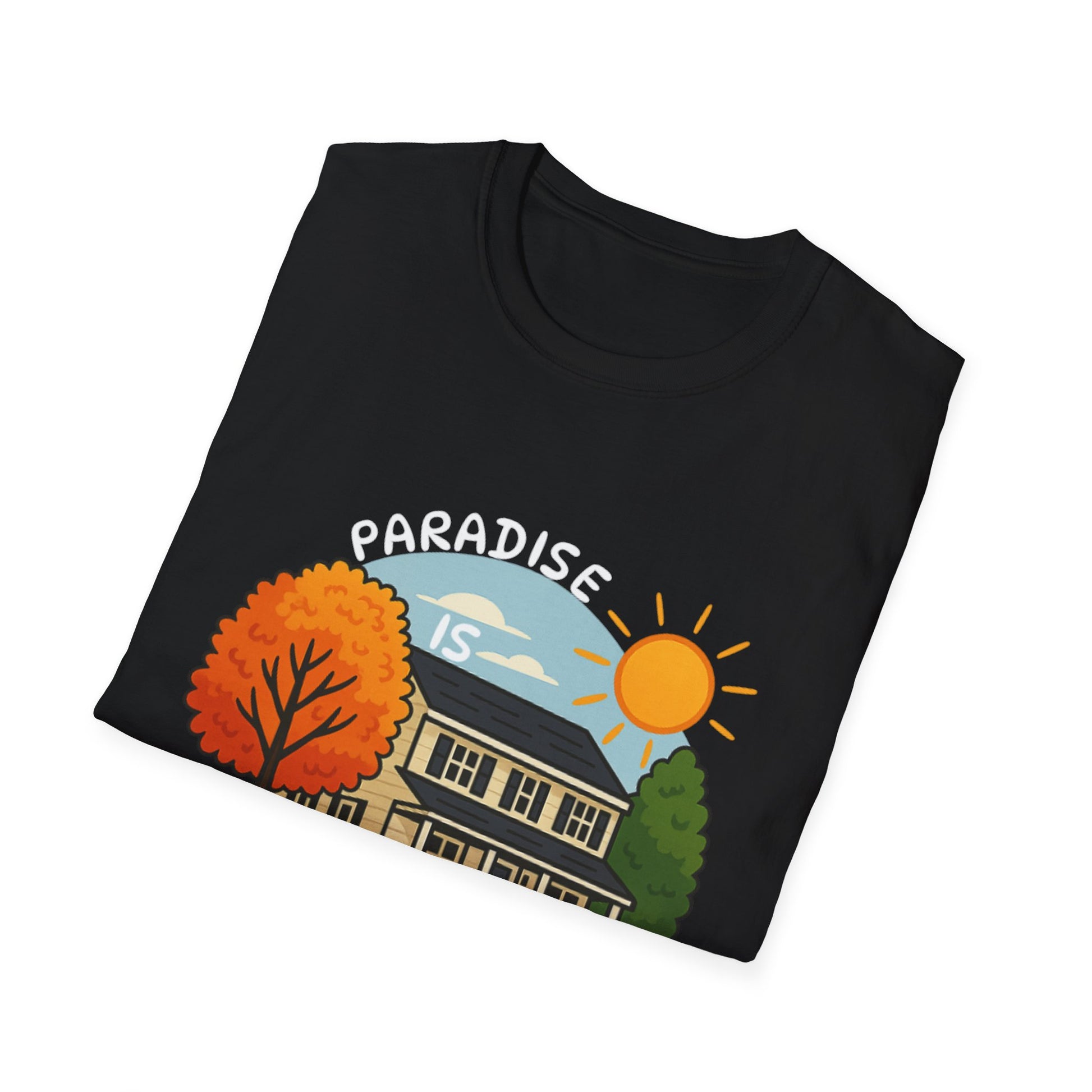 Paradise Is Home Cotton Tee - 66 Percent