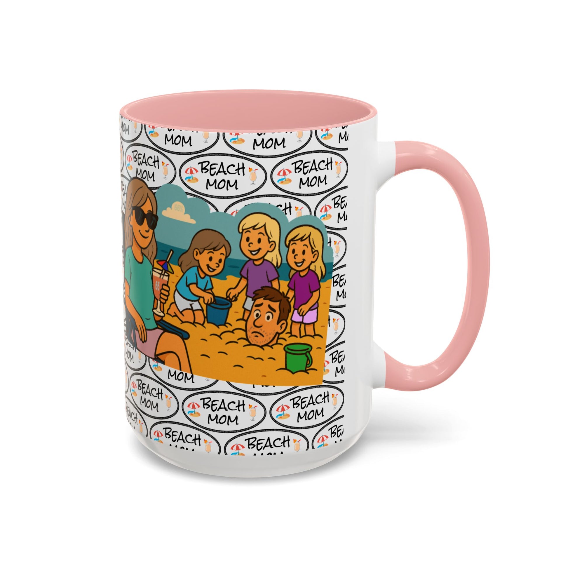 Beach Mom Mug - 66 Percent
