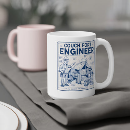 Overboard Dad Fort 66% Mug