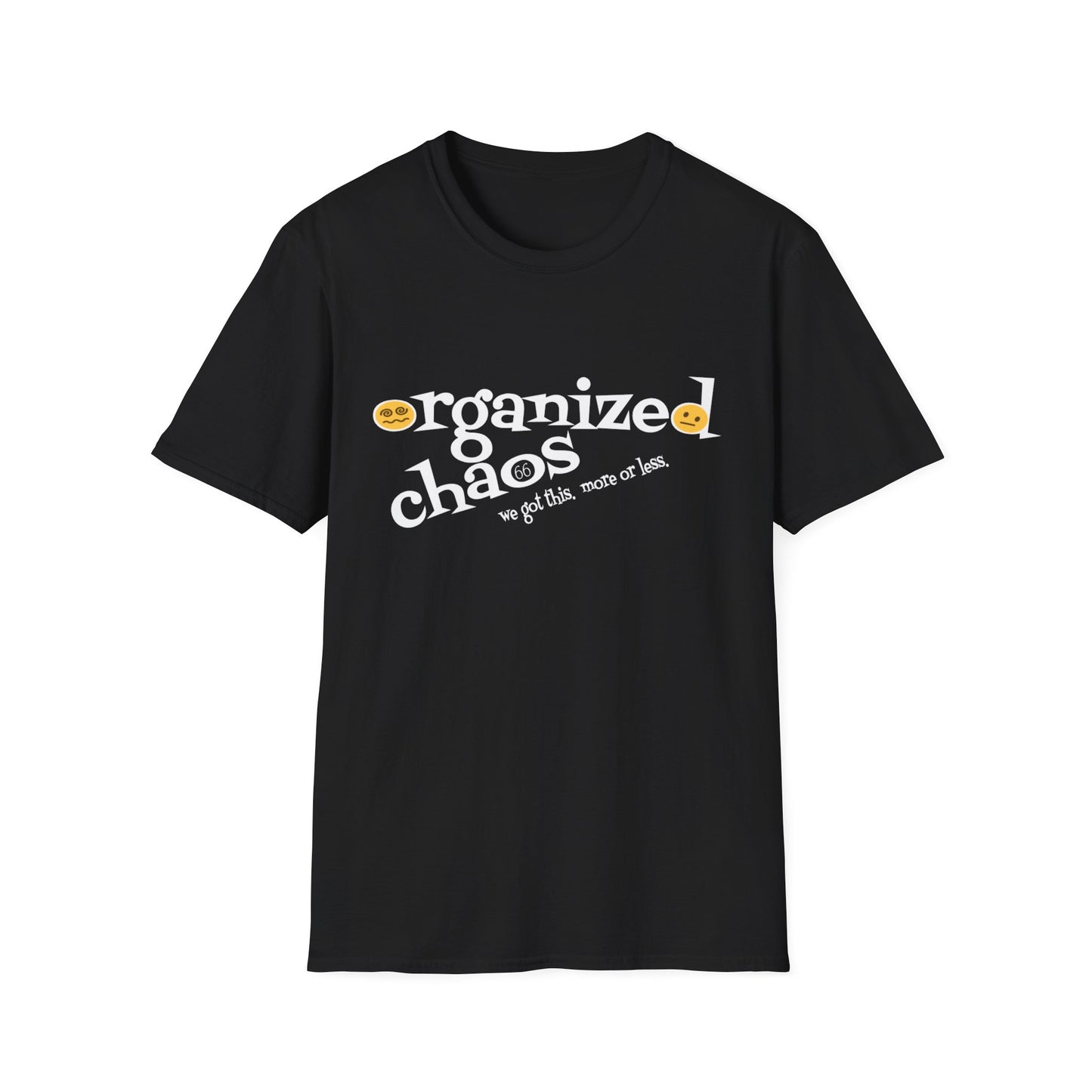 Organized Chaos Cotton Tee - 66 Percent