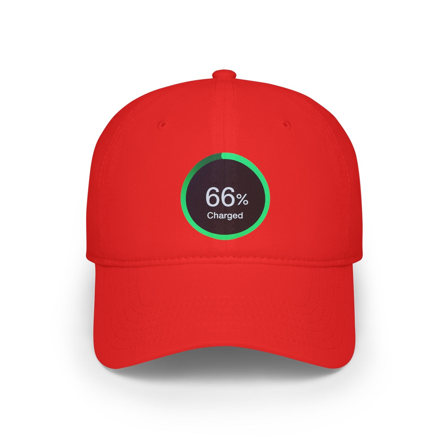 66% Charged Low Profile Baseball Cap - 66 Percent