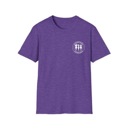 Simple Tasks Complicated - Small Logo Cotton T-shirt in Heather Purple | 66 Percent