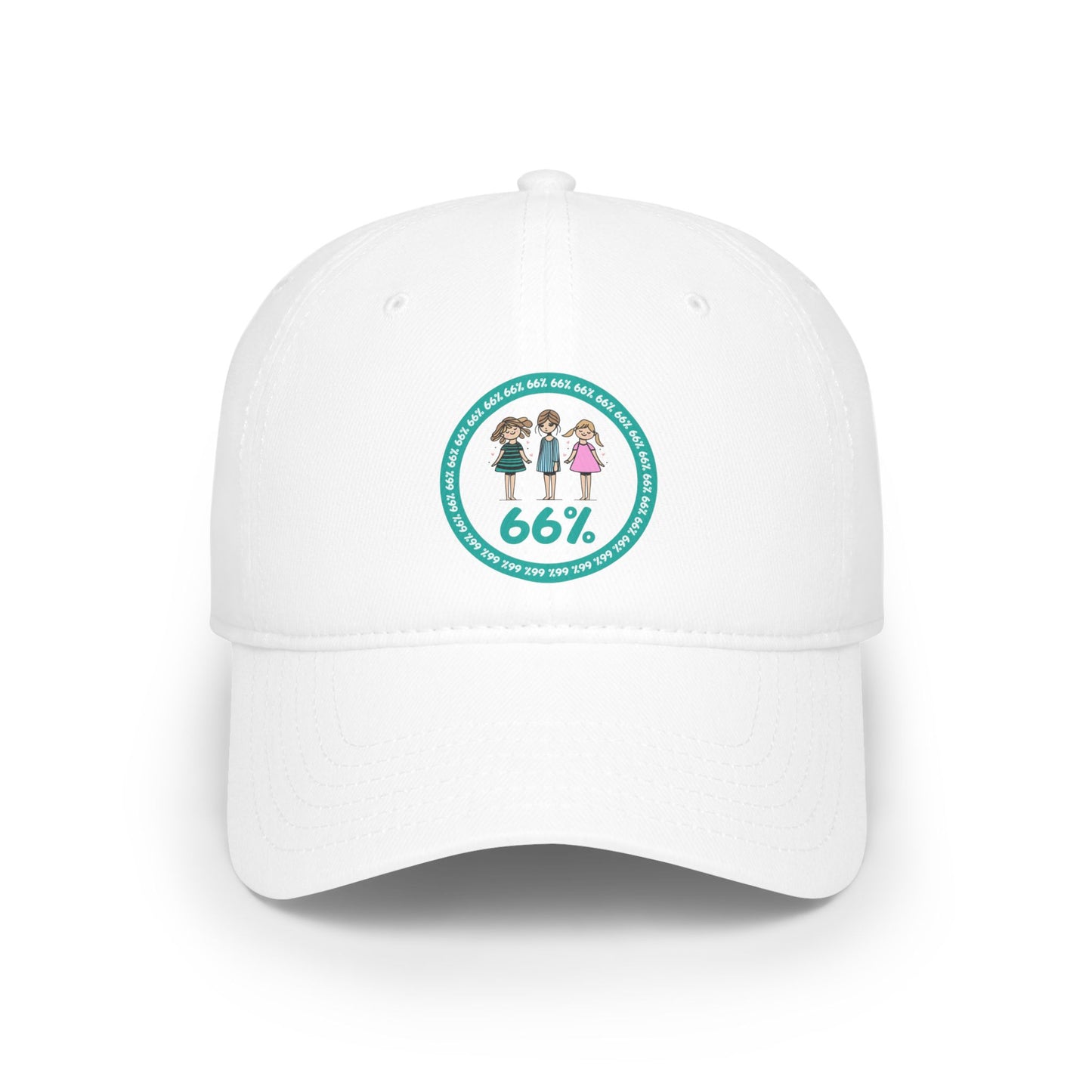 Original Design Improved 66% Fun Low Profile Baseball Cap - 66 Percent