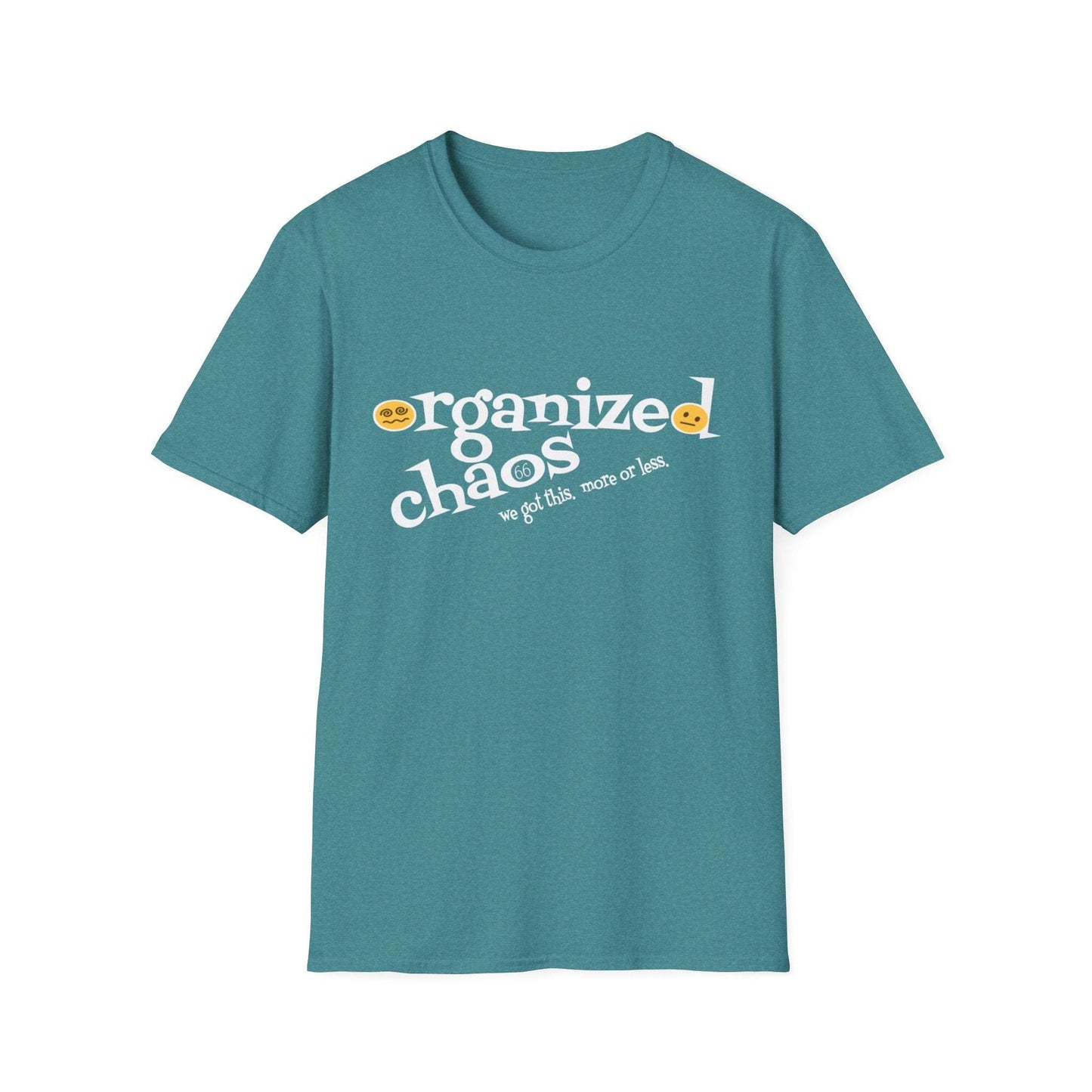 Organized Chaos Cotton Tee - 66 Percent