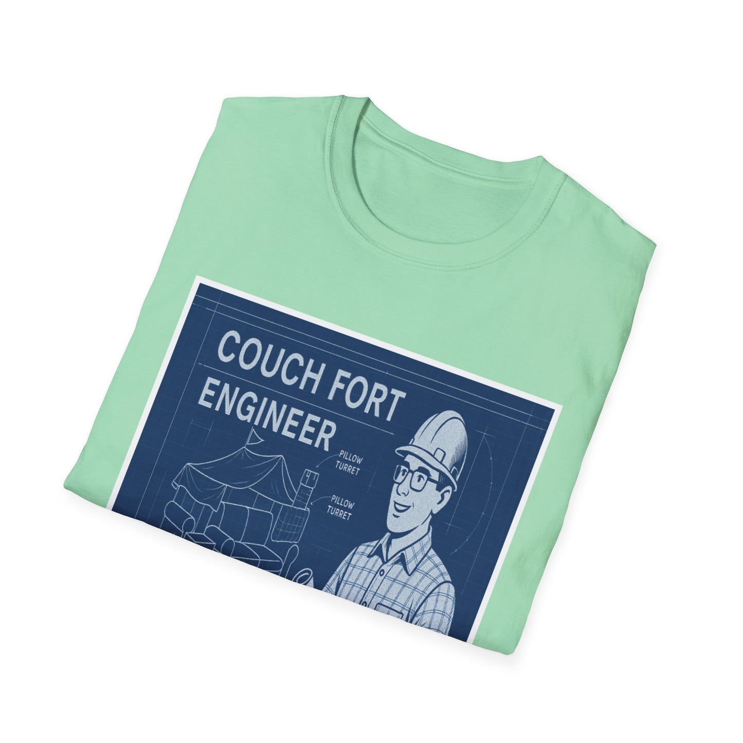 Overboard Dad Fort Cotton Tee - 66 Percent