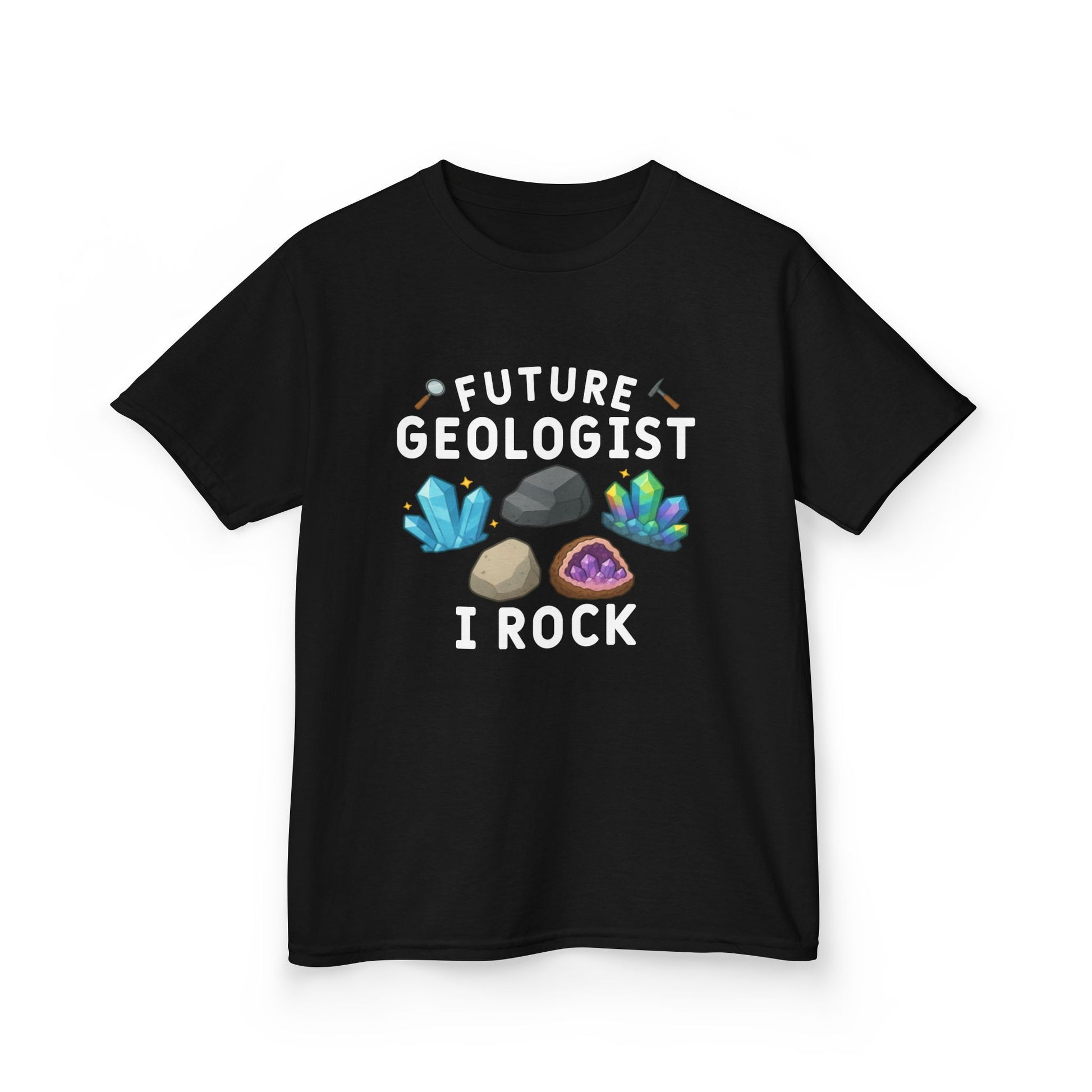 Future Geologist "I ROCK" Kids Tee - 66 Percent