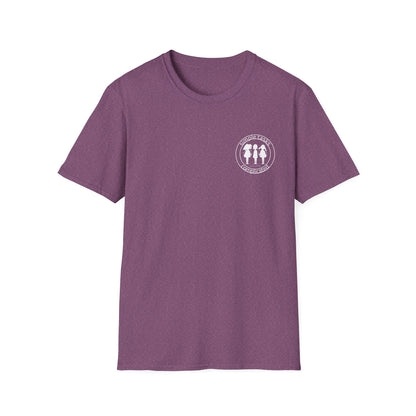 Simple Tasks Complicated - Small Logo Cotton T-shirt in Heather Maroon | 66 Percent