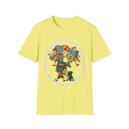 Beach Dad Trifecta Cotton Tee - 66 Percent