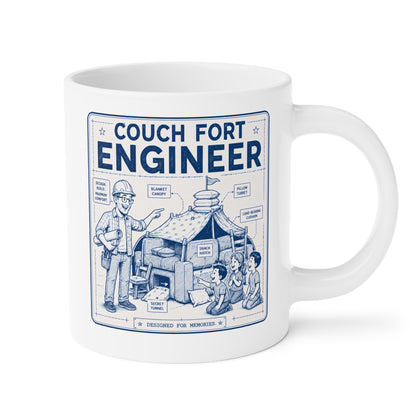 Overboard Dad Fort 66% Mug