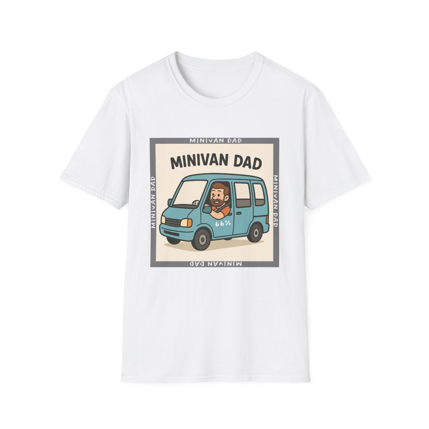 Minivan Dad Cotton Tee - 66 Percent