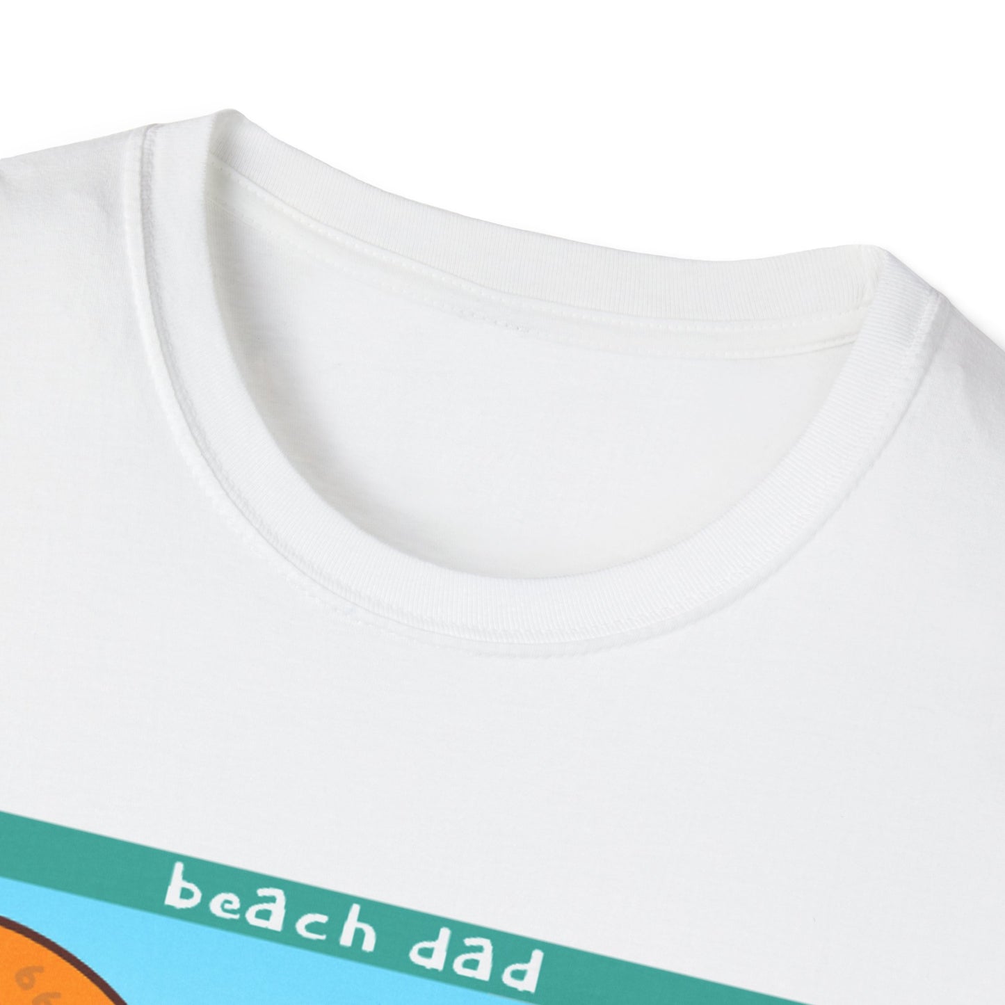 Beach Dad Beach Beer Cotton Tee - 66 Percent