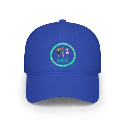 Original Design 3 Girls Hat in Royal | 66 Percent