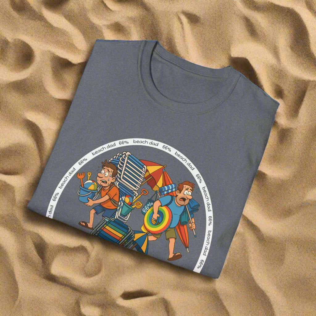 Beach Dad Trifecta Cotton Tee