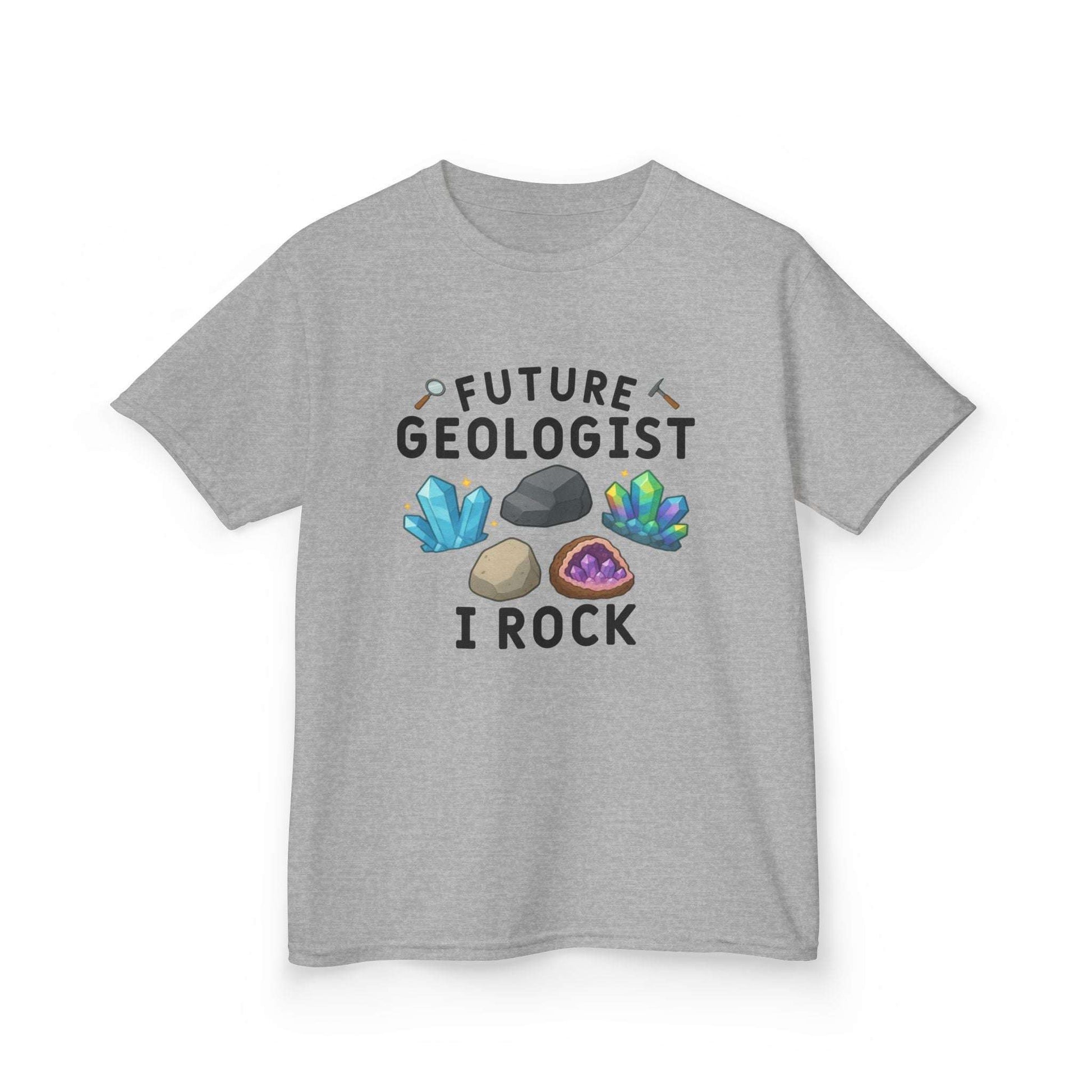 Future Geologist "I ROCK" Kids Tee - 66 Percent
