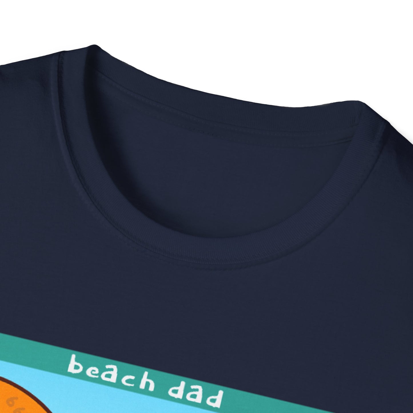 Beach Dad Beach Beer Cotton Tee - 66 Percent