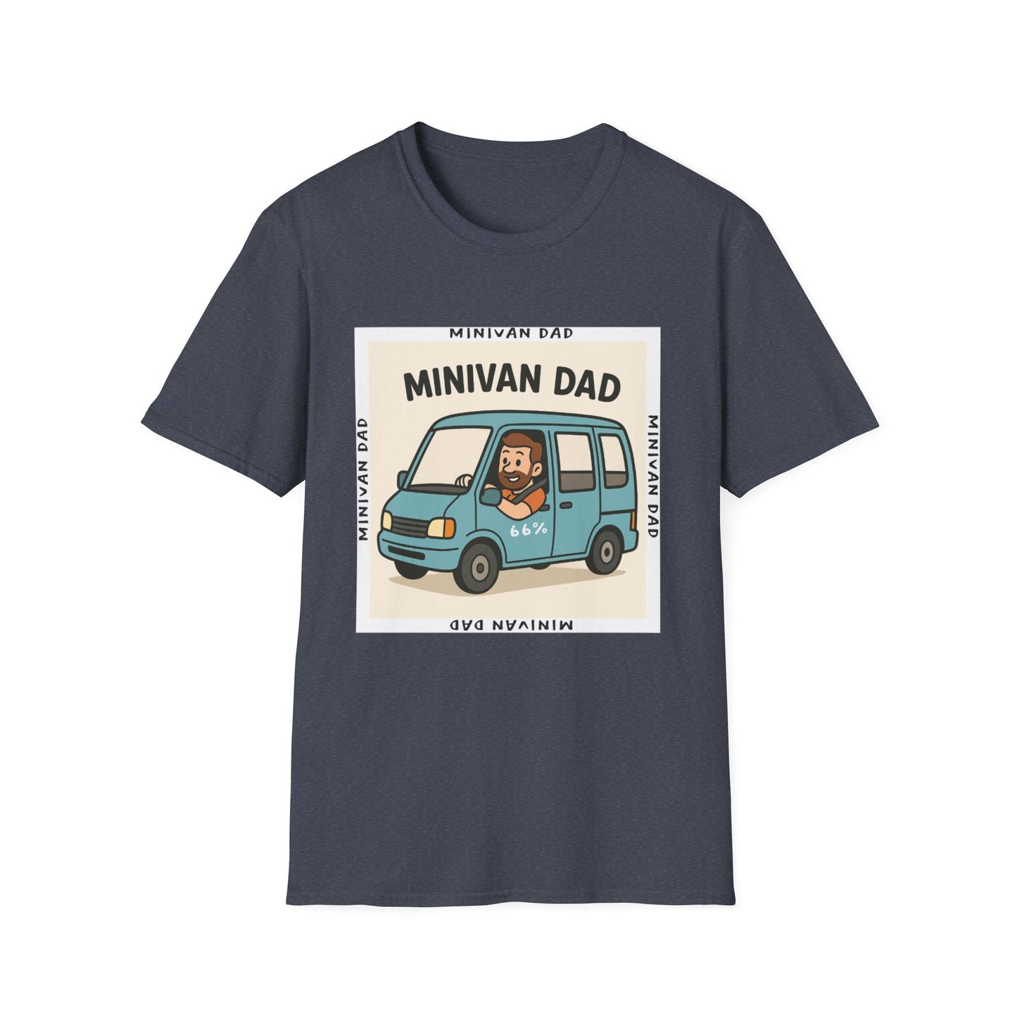 Minivan Dad Cotton Tee - 66 Percent