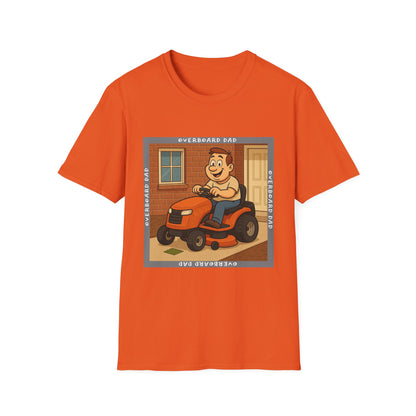 Overboard Dad Mower Cotton Tee - 66 Percent