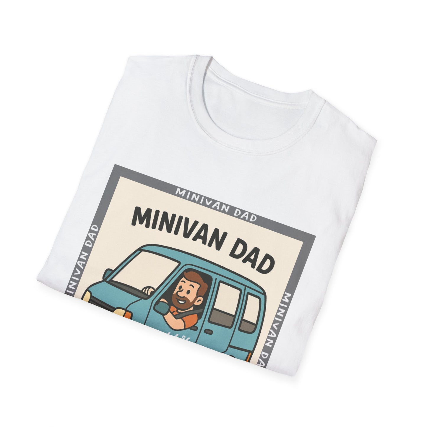 Minivan Dad Cotton Tee - 66 Percent