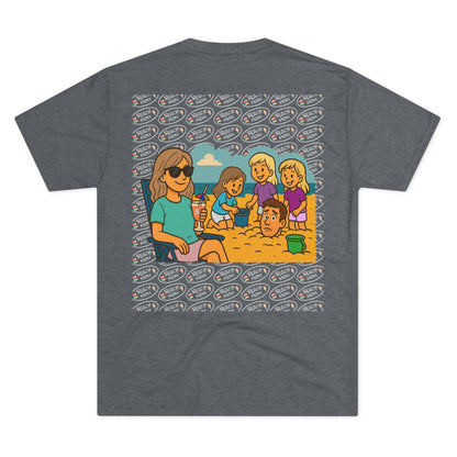 Beach Mom Tri-Blend Tee - 66 Percent