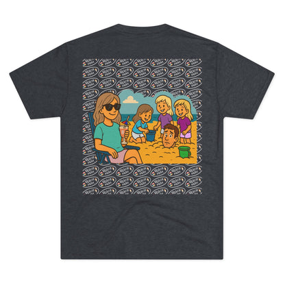 Beach Mom Tri-Blend Tee - 66 Percent