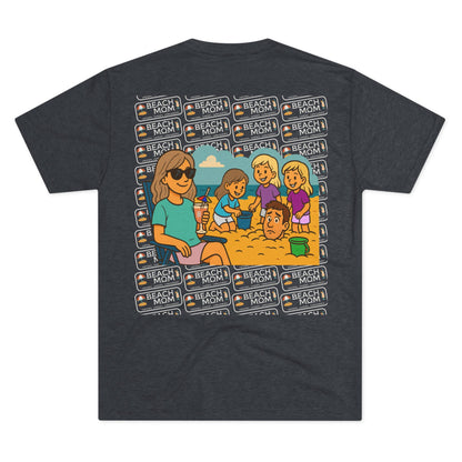 Beach Mom Anthem Tri-Blend Tee - 66 Percent