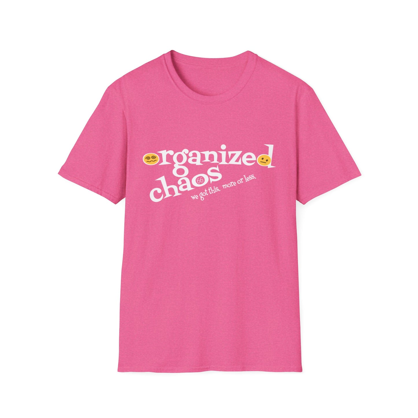 Organized Chaos Cotton Tee - 66 Percent