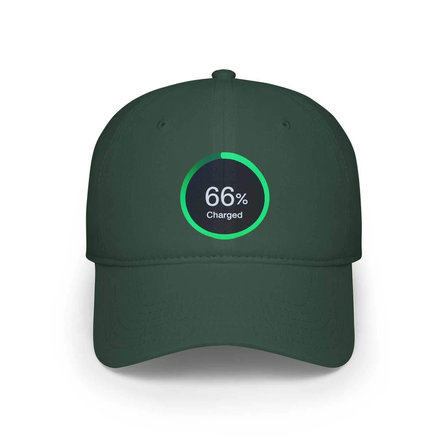 66% Charged Low Profile Baseball Cap - 66 Percent