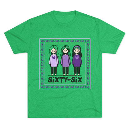 Original Design Improved Square 66% Tri-Blend Tee