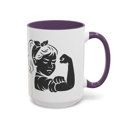 Raising Strong Little Girls Mug - 66 Percent