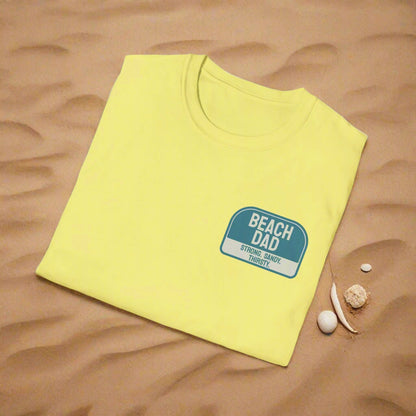 Beach Dad Logo Cotton Tee - 66 Percent