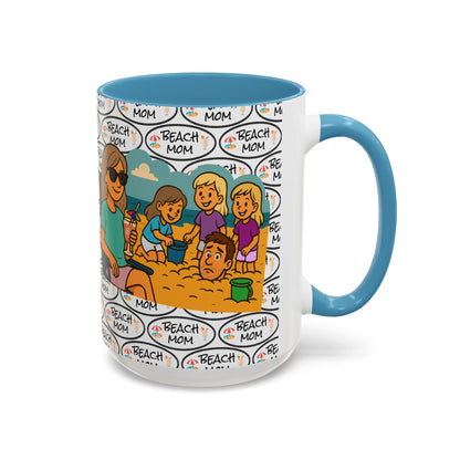 Beach Mom Mug - 66 Percent