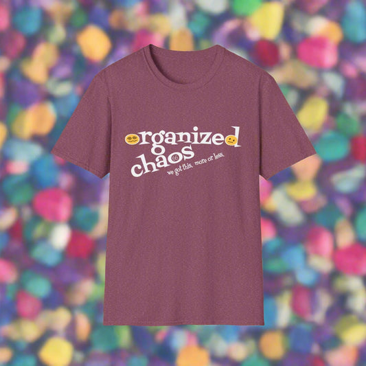 Organized Chaos Cotton Tee - 66 Percent