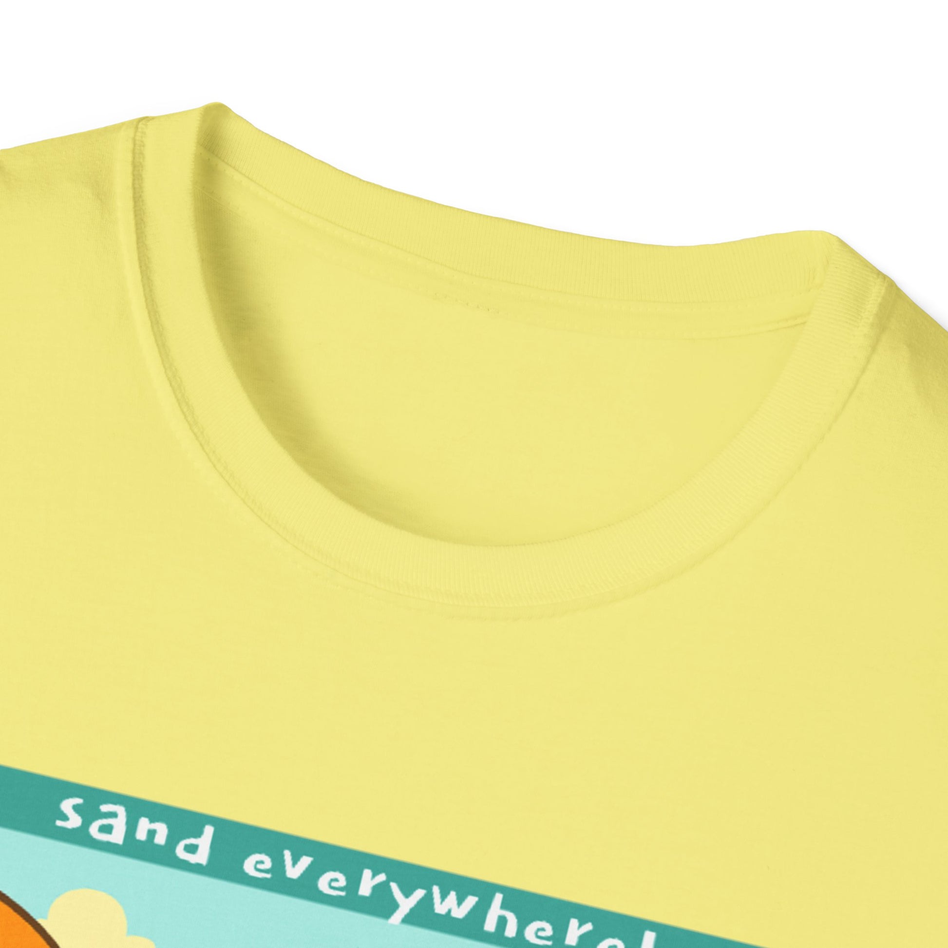 Beach Dad Buried Cotton Tee - 66 Percent