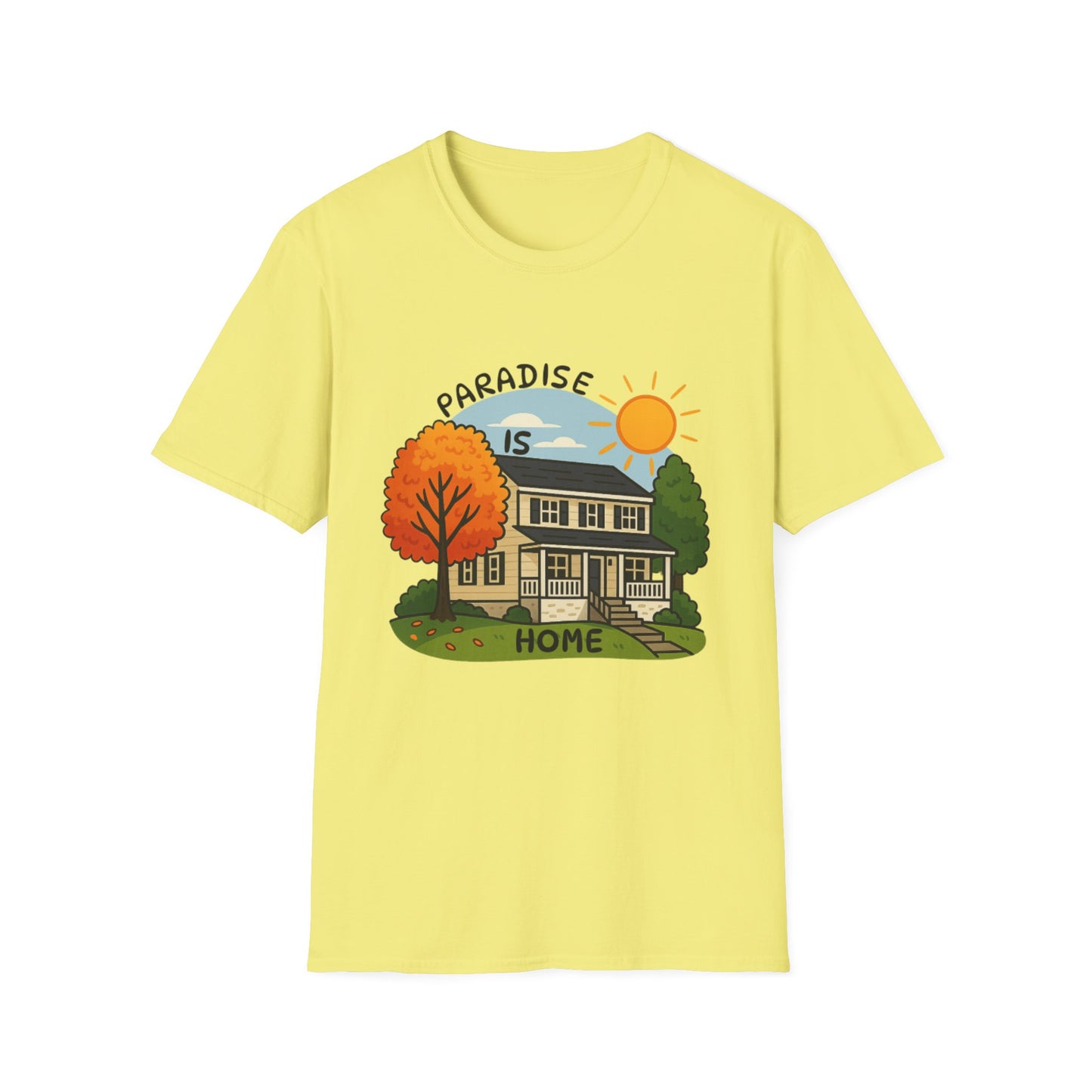 Paradise Is Home Cotton Tee - 66 Percent