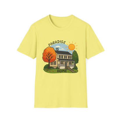 Paradise Is Home Cotton Tee - 66 Percent