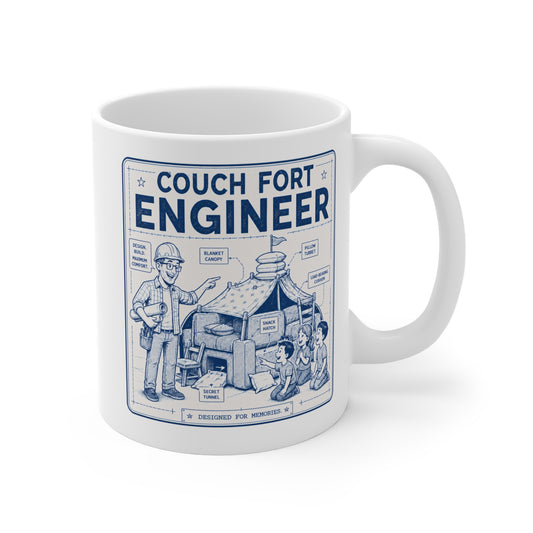 Overboard Dad Fort 66% Mug - 66 Percent